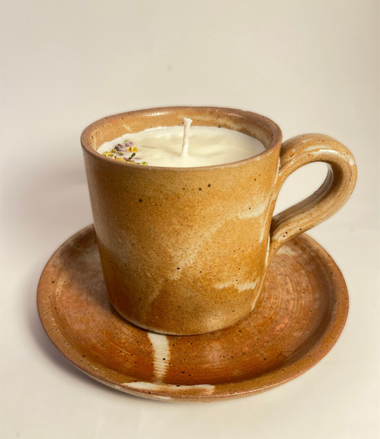 Mug en grès sablé artisanale